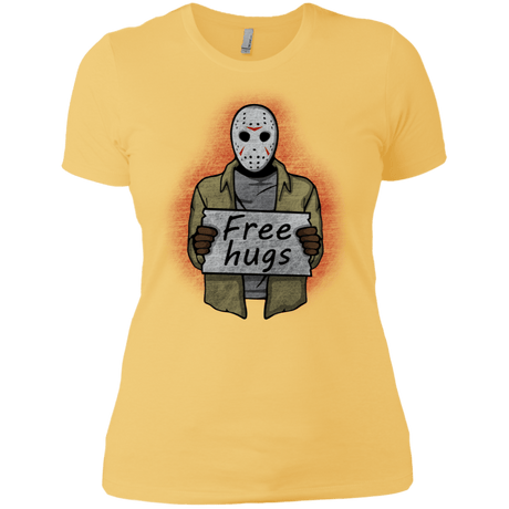 T-Shirts Banana Cream/ / X-Small Free Hugs Jason Women's Premium T-Shirt