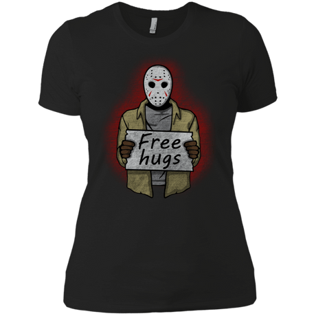 T-Shirts Black / X-Small Free Hugs Jason Women's Premium T-Shirt