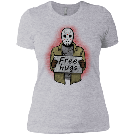 T-Shirts Heather Grey / X-Small Free Hugs Jason Women's Premium T-Shirt