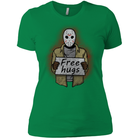 T-Shirts Kelly Green / X-Small Free Hugs Jason Women's Premium T-Shirt