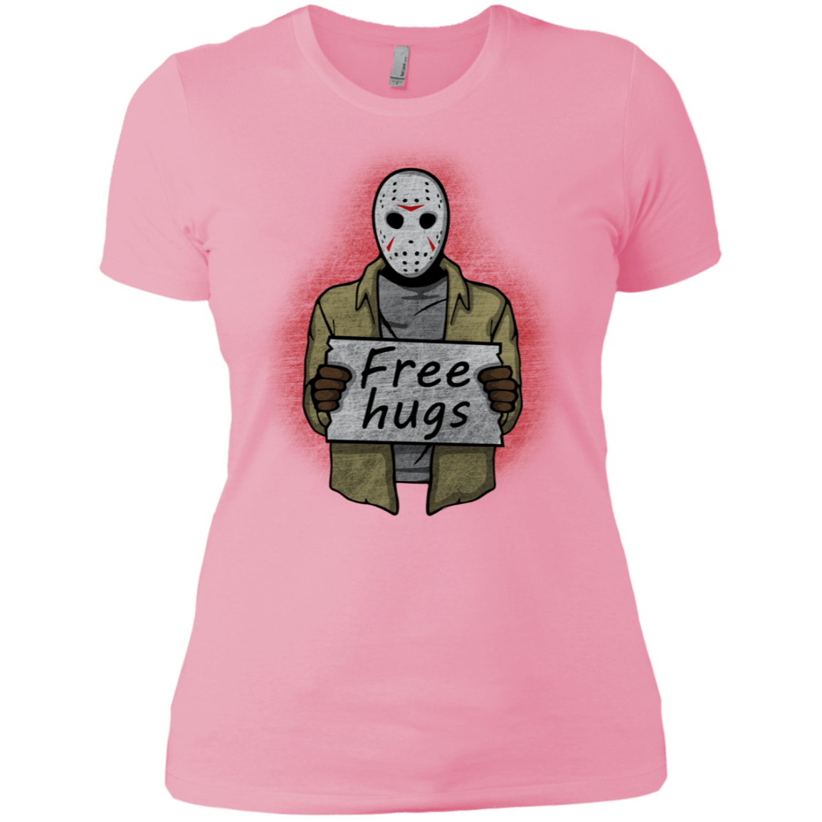 T-Shirts Light Pink / X-Small Free Hugs Jason Women's Premium T-Shirt