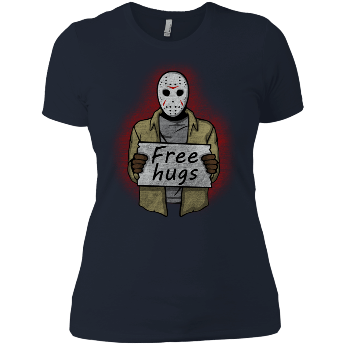 T-Shirts Midnight Navy / X-Small Free Hugs Jason Women's Premium T-Shirt