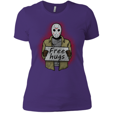 T-Shirts Purple Rush/ / X-Small Free Hugs Jason Women's Premium T-Shirt