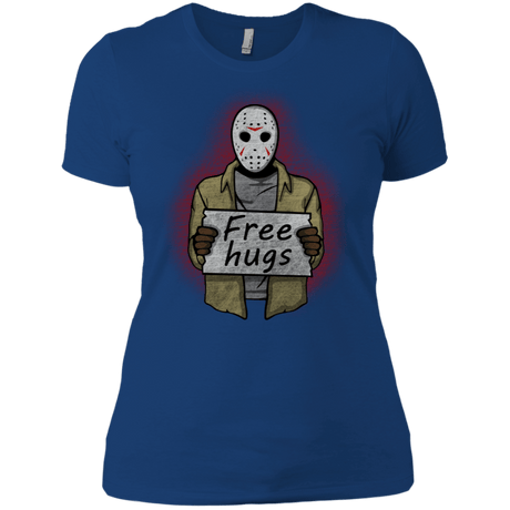 T-Shirts Royal / X-Small Free Hugs Jason Women's Premium T-Shirt