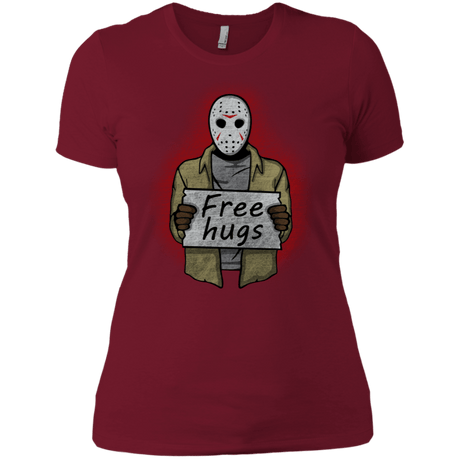 T-Shirts Scarlet / X-Small Free Hugs Jason Women's Premium T-Shirt