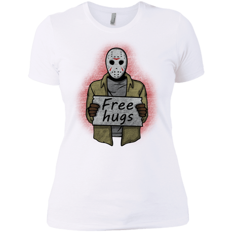 T-Shirts White / X-Small Free Hugs Jason Women's Premium T-Shirt