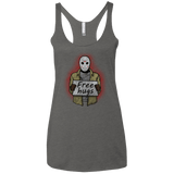 T-Shirts Premium Heather / X-Small Free Hugs Jason Women's Triblend Racerback Tank