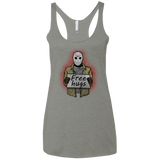 T-Shirts Venetian Grey / X-Small Free Hugs Jason Women's Triblend Racerback Tank