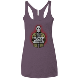 T-Shirts Vintage Purple / X-Small Free Hugs Jason Women's Triblend Racerback Tank