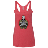 T-Shirts Vintage Red / X-Small Free Hugs Jason Women's Triblend Racerback Tank