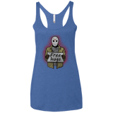 T-Shirts Vintage Royal / X-Small Free Hugs Jason Women's Triblend Racerback Tank