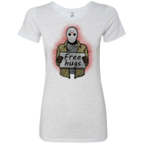 T-Shirts Heather White / S Free Hugs Jason Women's Triblend T-Shirt