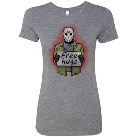 T-Shirts Premium Heather / S Free Hugs Jason Women's Triblend T-Shirt