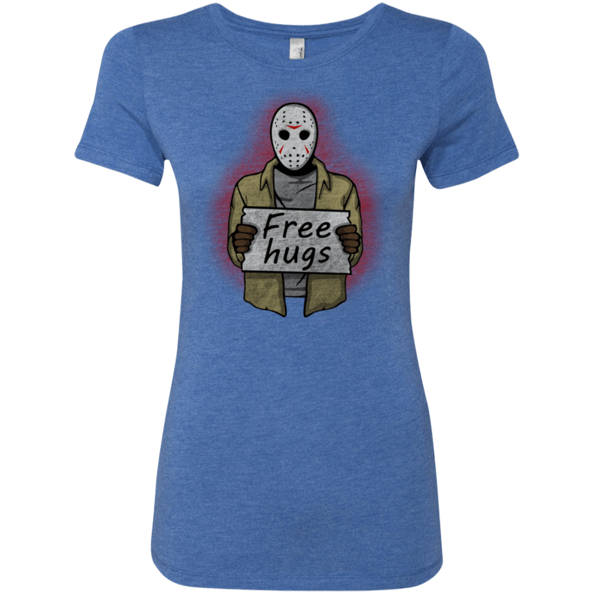 T-Shirts Vintage Royal / S Free Hugs Jason Women's Triblend T-Shirt