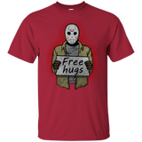 T-Shirts Cardinal / YXS Free Hugs Jason Youth T-Shirt