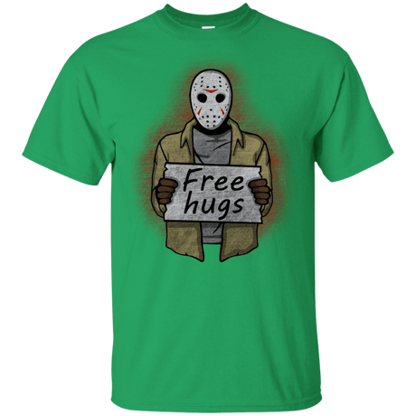 T-Shirts Irish Green / YXS Free Hugs Jason Youth T-Shirt