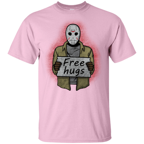 T-Shirts Light Pink / YXS Free Hugs Jason Youth T-Shirt