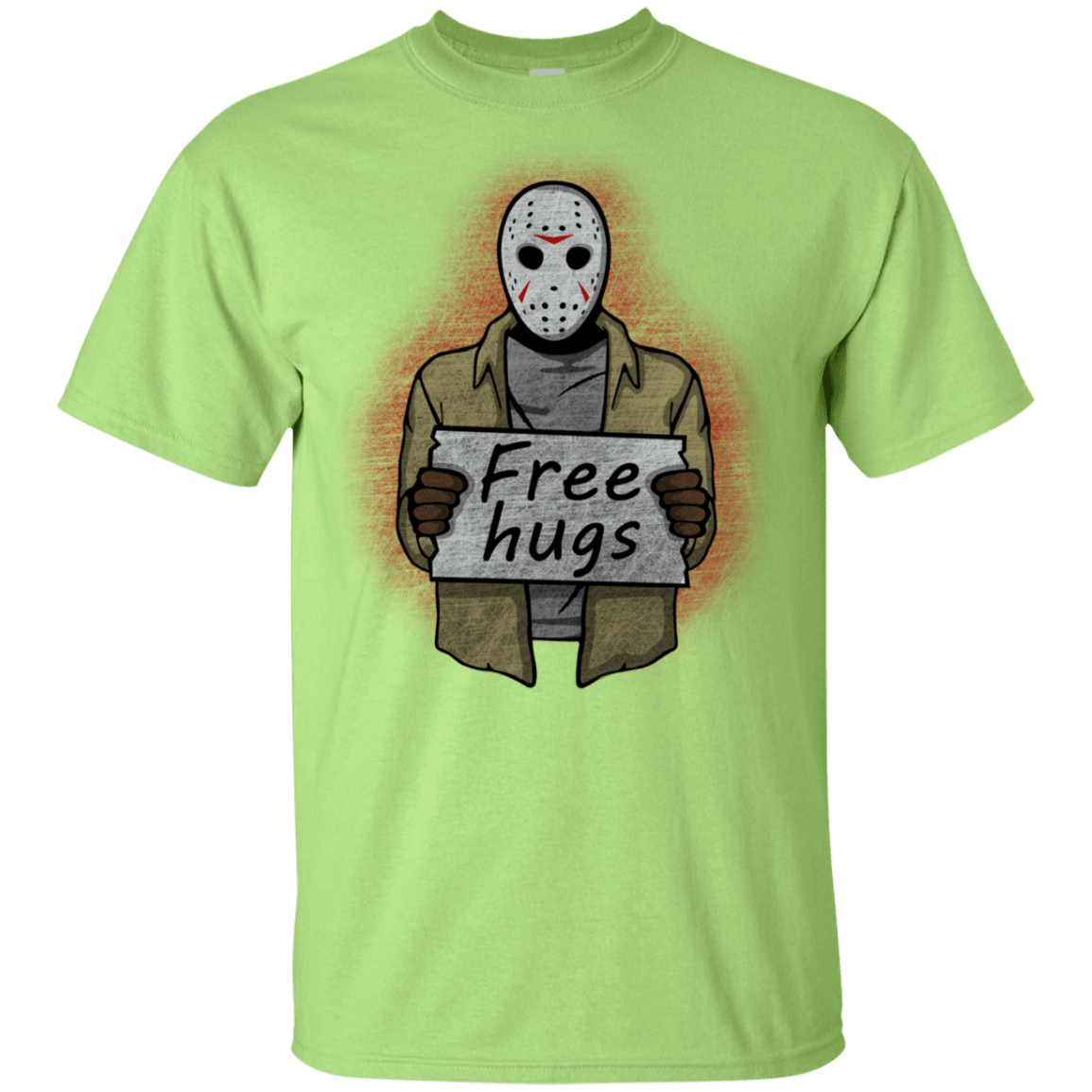 T-Shirts Mint Green / YXS Free Hugs Jason Youth T-Shirt