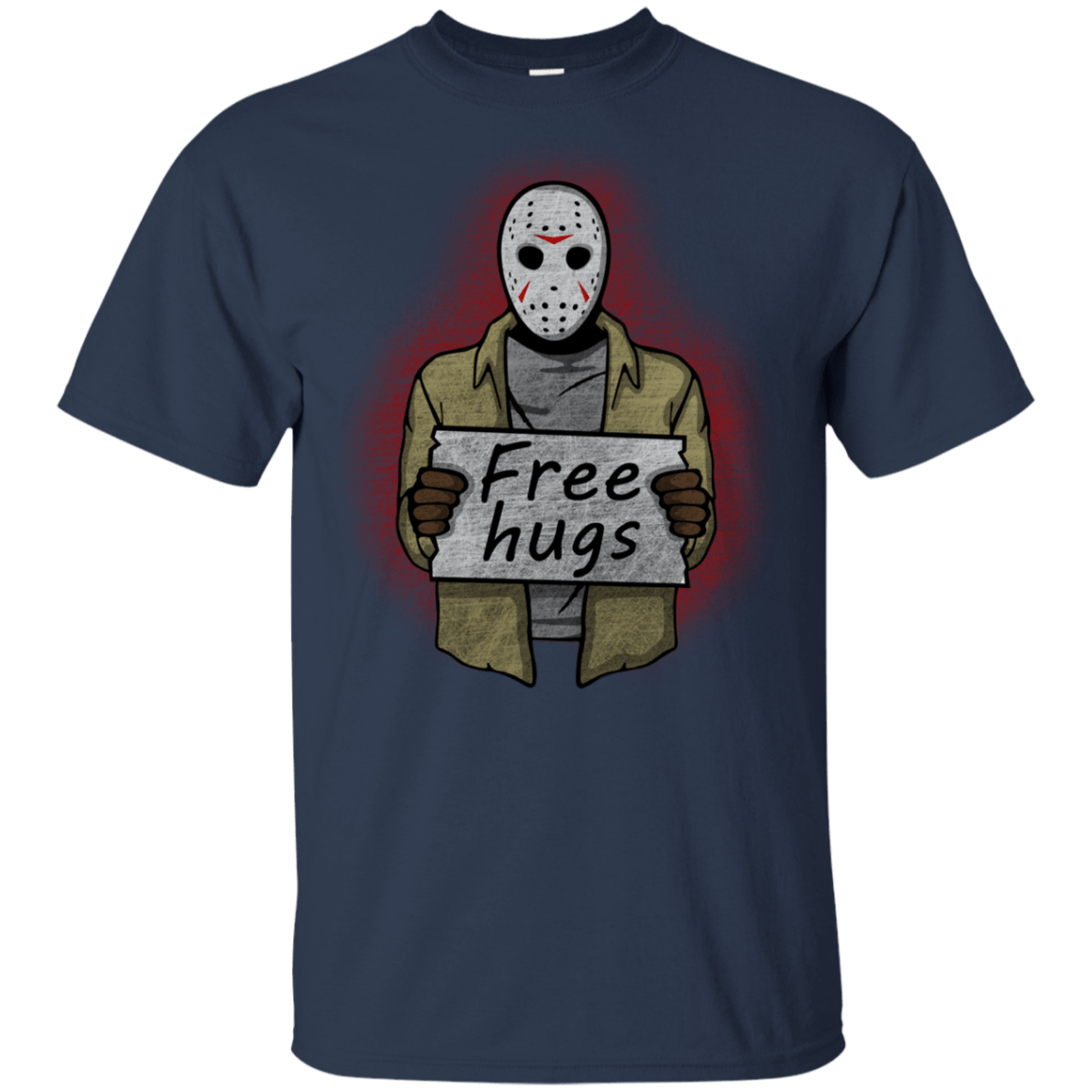 T-Shirts Navy / YXS Free Hugs Jason Youth T-Shirt