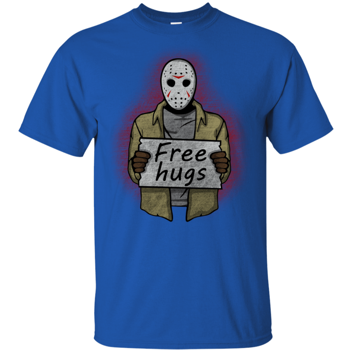 T-Shirts Royal / YXS Free Hugs Jason Youth T-Shirt