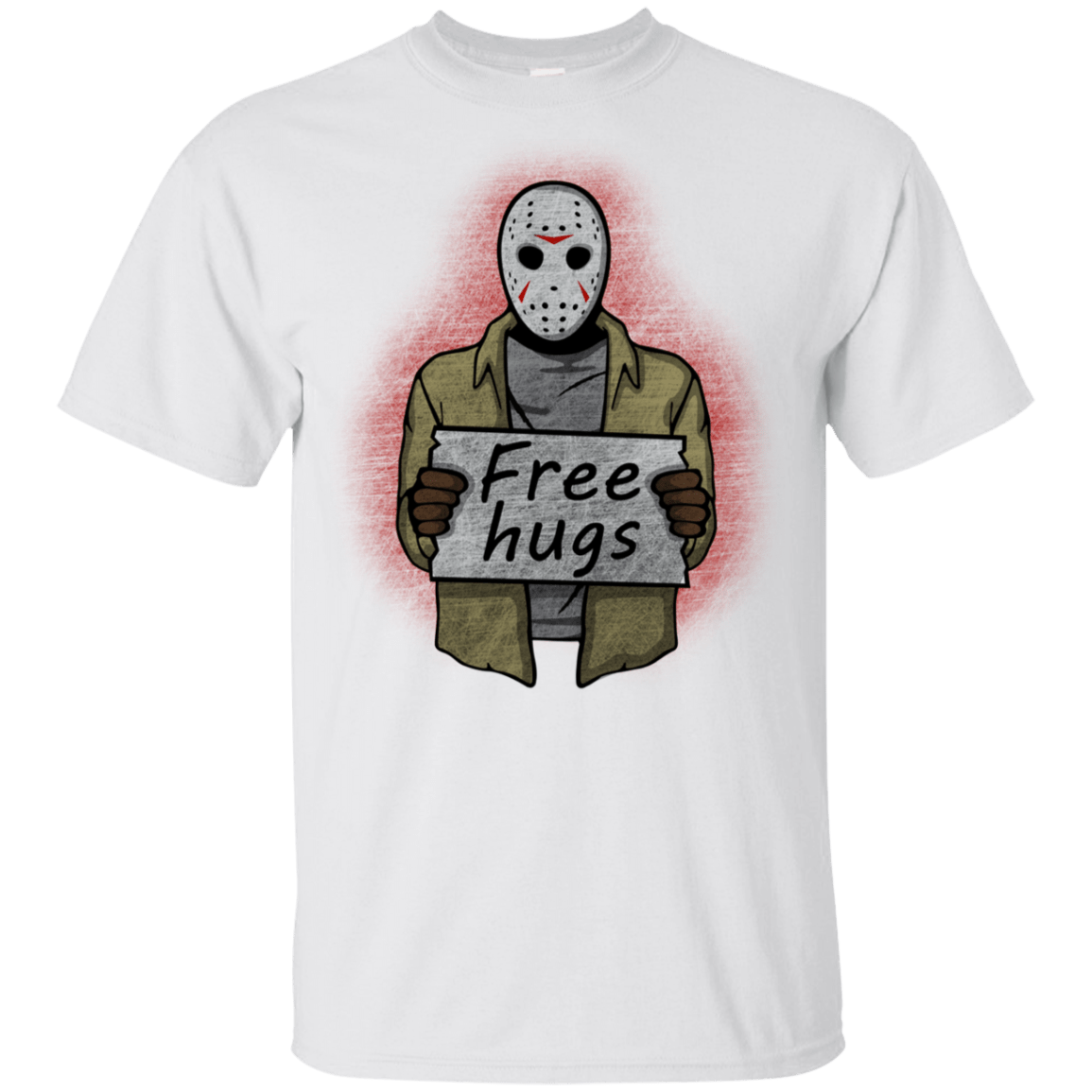 T-Shirts White / YXS Free Hugs Jason Youth T-Shirt