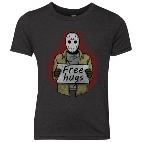 T-Shirts Vintage Black / YXS Free Hugs Jason Youth Triblend T-Shirt