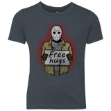 T-Shirts Vintage Navy / YXS Free Hugs Jason Youth Triblend T-Shirt