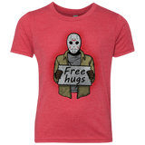 T-Shirts Vintage Red / YXS Free Hugs Jason Youth Triblend T-Shirt