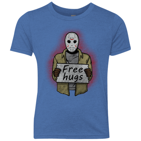 T-Shirts Vintage Royal / YXS Free Hugs Jason Youth Triblend T-Shirt