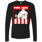 T-Shirts Black / Small Free Hugs Men's Premium Long Sleeve