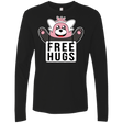 T-Shirts Black / Small Free Hugs Men's Premium Long Sleeve