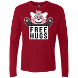 T-Shirts Cardinal / Small Free Hugs Men's Premium Long Sleeve