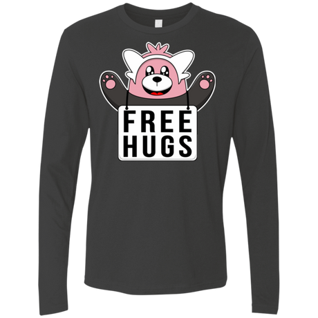 T-Shirts Heavy Metal / Small Free Hugs Men's Premium Long Sleeve