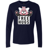 T-Shirts Midnight Navy / Small Free Hugs Men's Premium Long Sleeve
