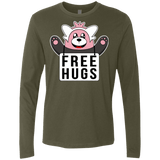 T-Shirts Military Green / Small Free Hugs Men's Premium Long Sleeve