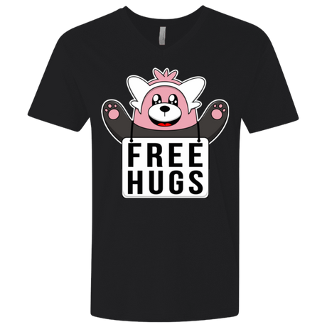 T-Shirts Black / X-Small Free Hugs Men's Premium V-Neck