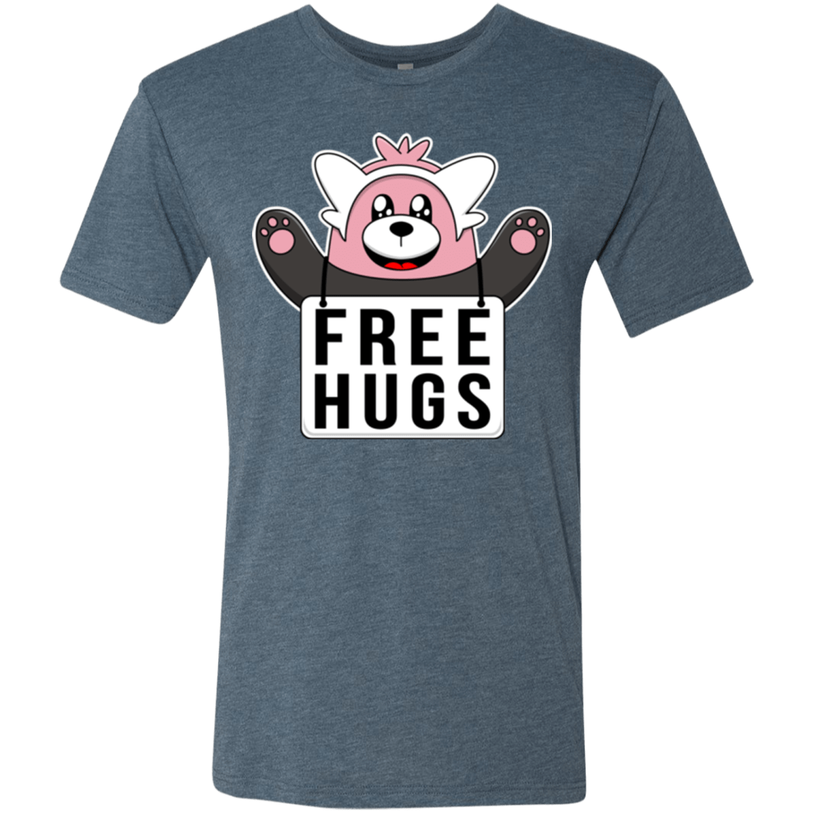 T-Shirts Indigo / Small Free Hugs Men's Triblend T-Shirt