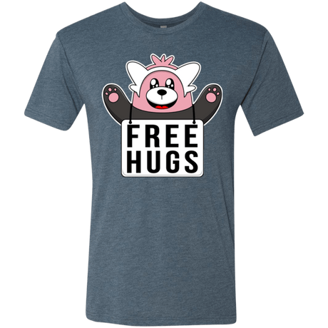 T-Shirts Indigo / Small Free Hugs Men's Triblend T-Shirt