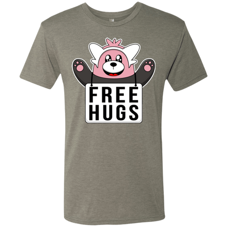 T-Shirts Venetian Grey / Small Free Hugs Men's Triblend T-Shirt