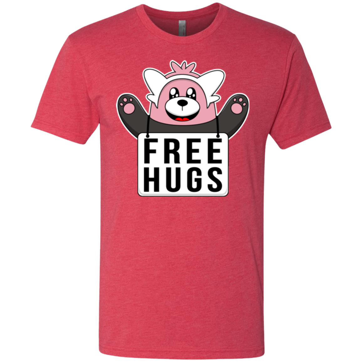 T-Shirts Vintage Red / Small Free Hugs Men's Triblend T-Shirt