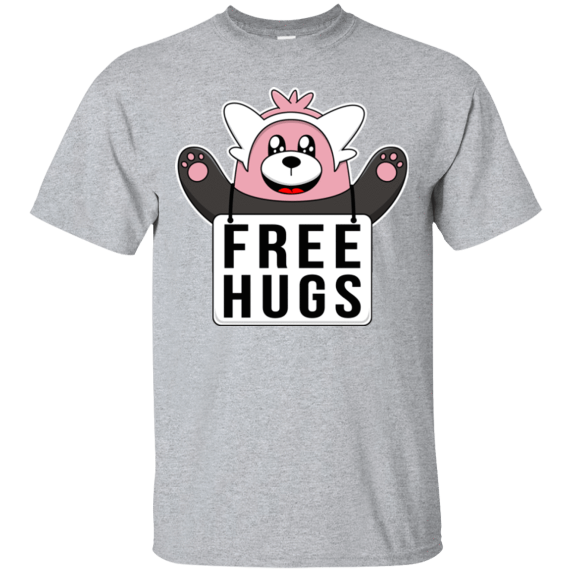 T-Shirts Sport Grey / Small Free Hugs T-Shirt