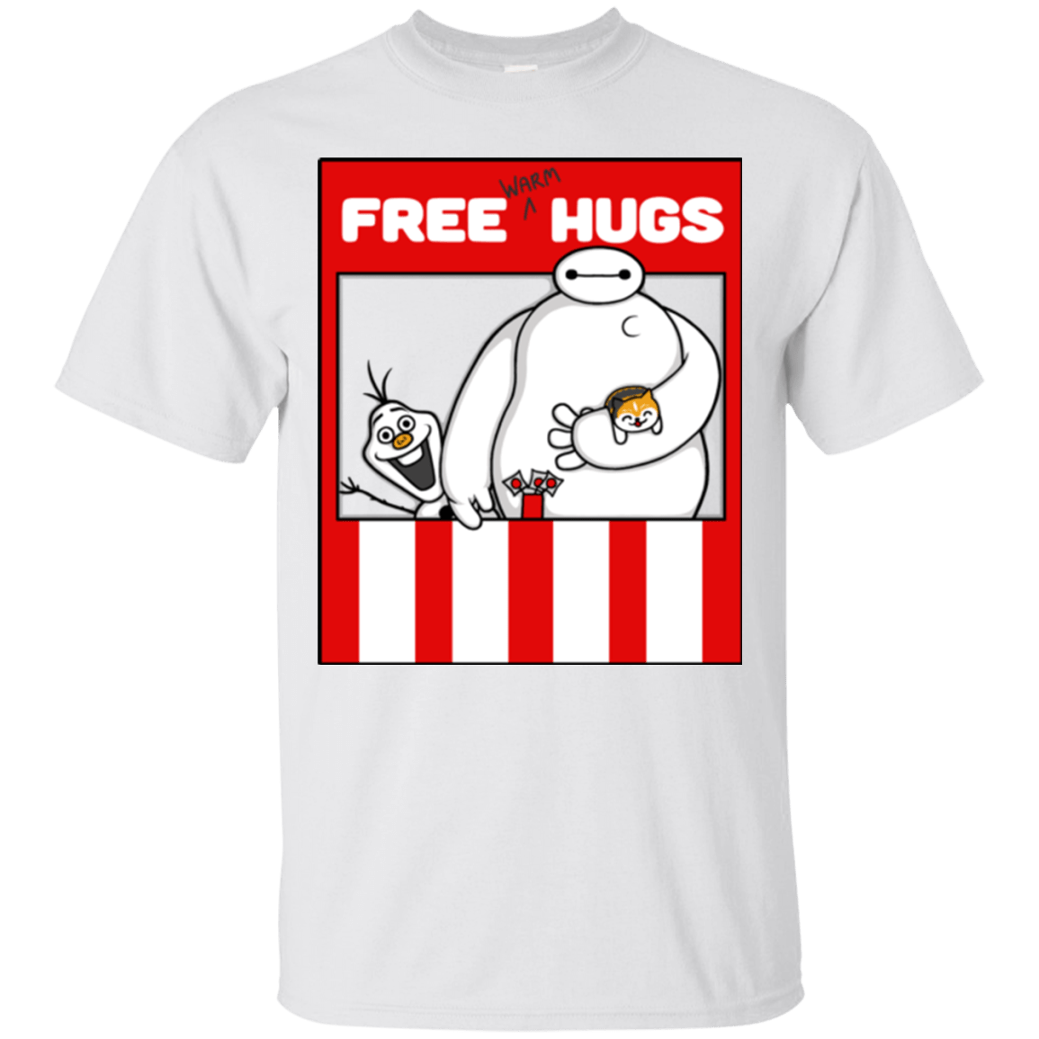T-Shirts White / Small Free Hugs T-Shirt