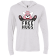 T-Shirts Heather White / X-Small Free Hugs Triblend Long Sleeve Hoodie Tee