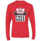 T-Shirts Vintage Red / X-Small Free Hugs Triblend Long Sleeve Hoodie Tee