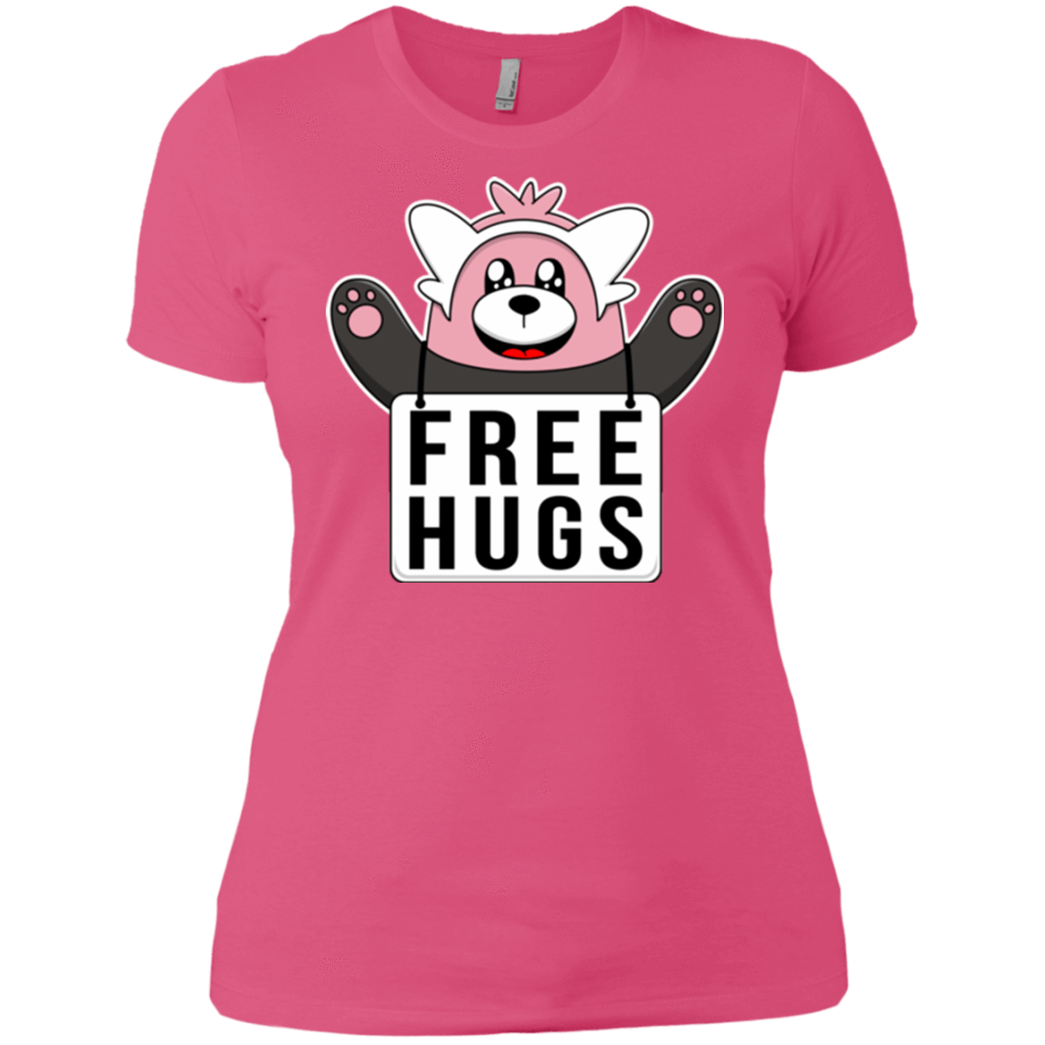 T-Shirts Hot Pink / X-Small Free Hugs Women's Premium T-Shirt