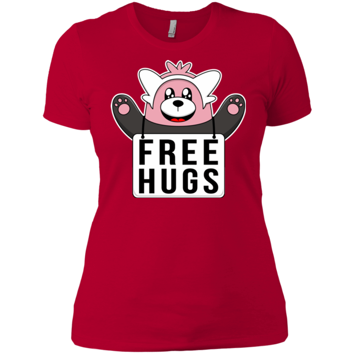 T-Shirts Red / X-Small Free Hugs Women's Premium T-Shirt