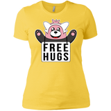 T-Shirts Vibrant Yellow / X-Small Free Hugs Women's Premium T-Shirt