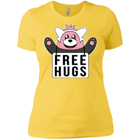 T-Shirts Vibrant Yellow / X-Small Free Hugs Women's Premium T-Shirt