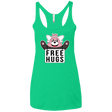 T-Shirts Envy / X-Small Free Hugs Women's Triblend Racerback Tank