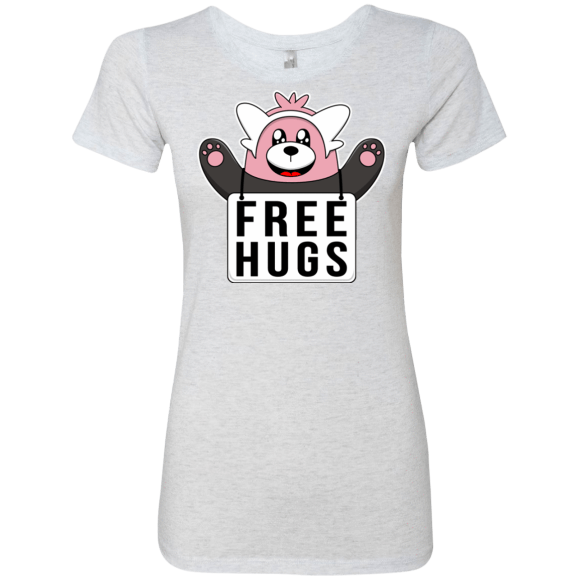 T-Shirts Heather White / Small Free Hugs Women's Triblend T-Shirt